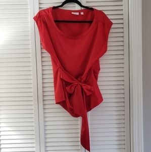 ***Free***New York & Company Red Blouse